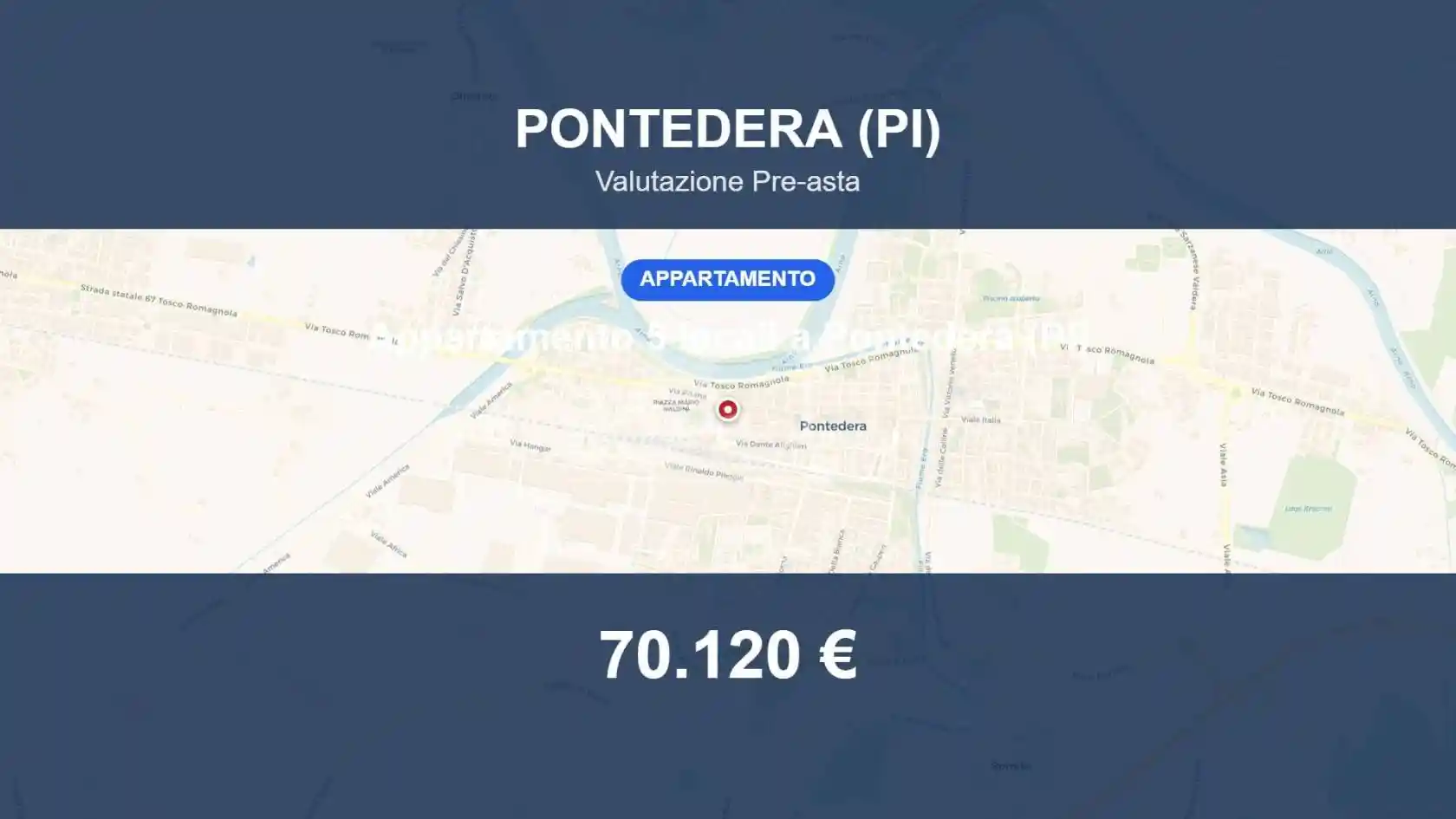 Appartamento in vendita a Pontedera