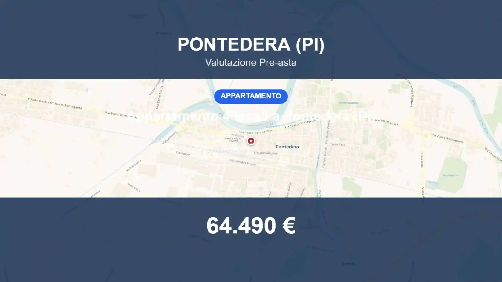 Appartamento in vendita a Pontedera