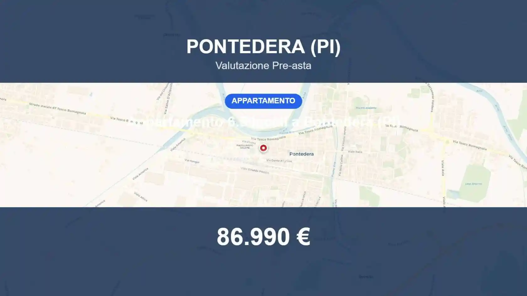 Appartamento in vendita a Pontedera