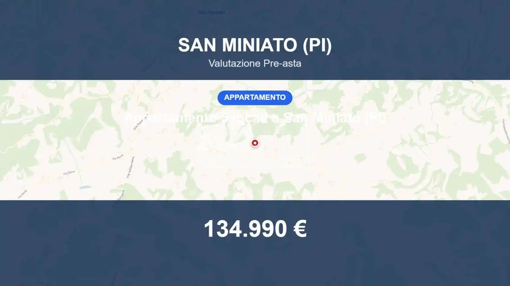 Appartamento in vendita a San Miniato