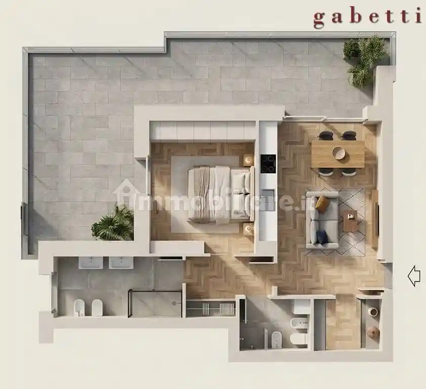 Attico - Mansarda in vendita a Magenta