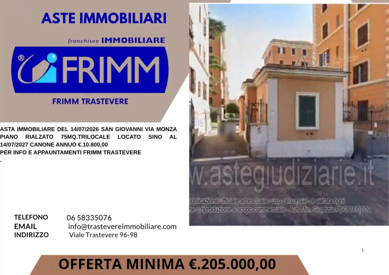 Appartamento in vendita a Roma