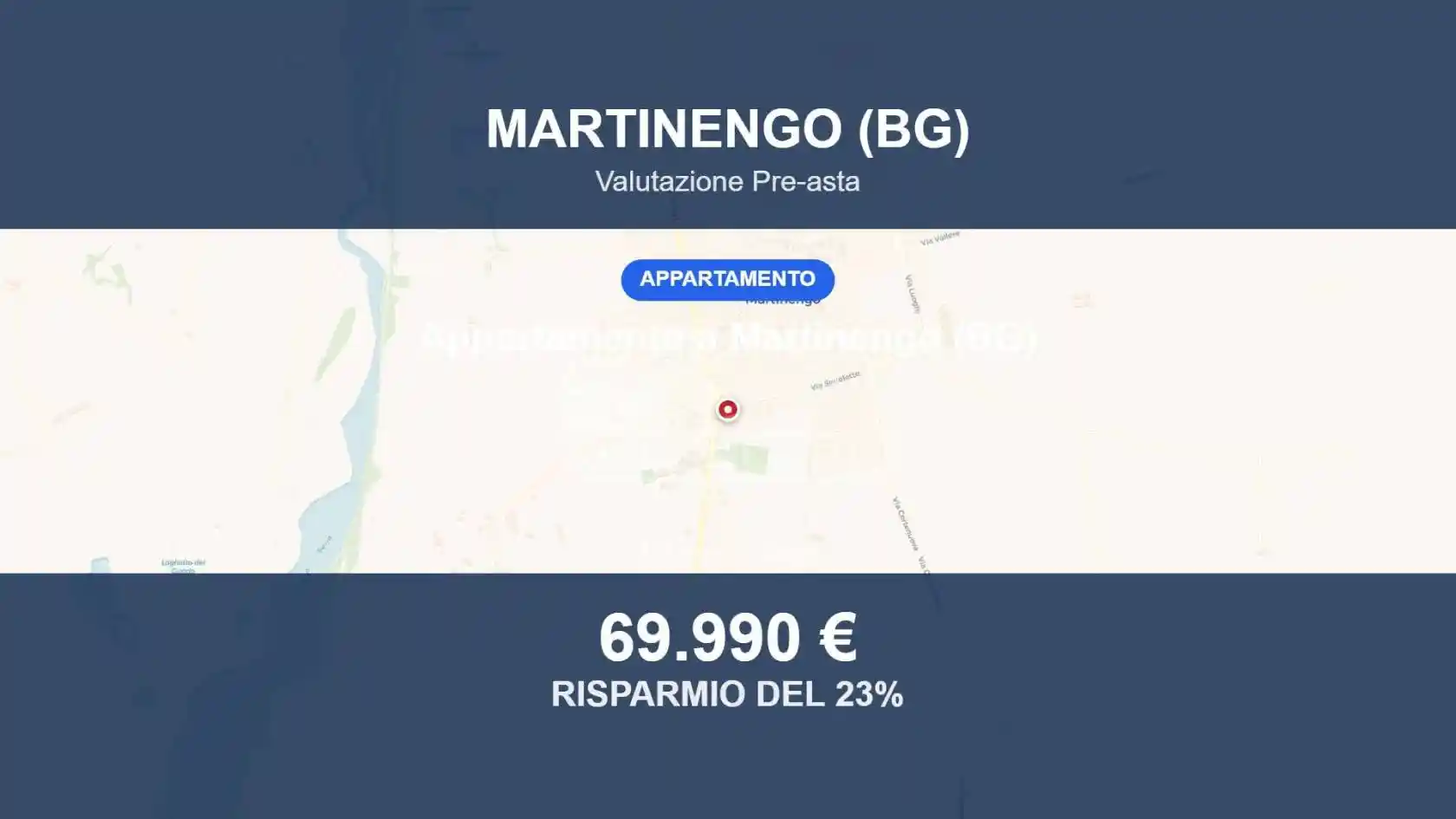 Appartamento in vendita a Martinengo