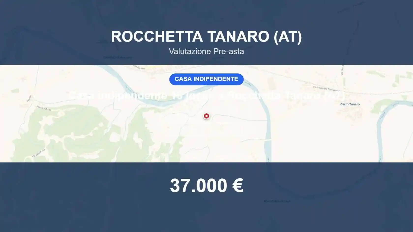 Villa in vendita a Rocchetta Tanaro