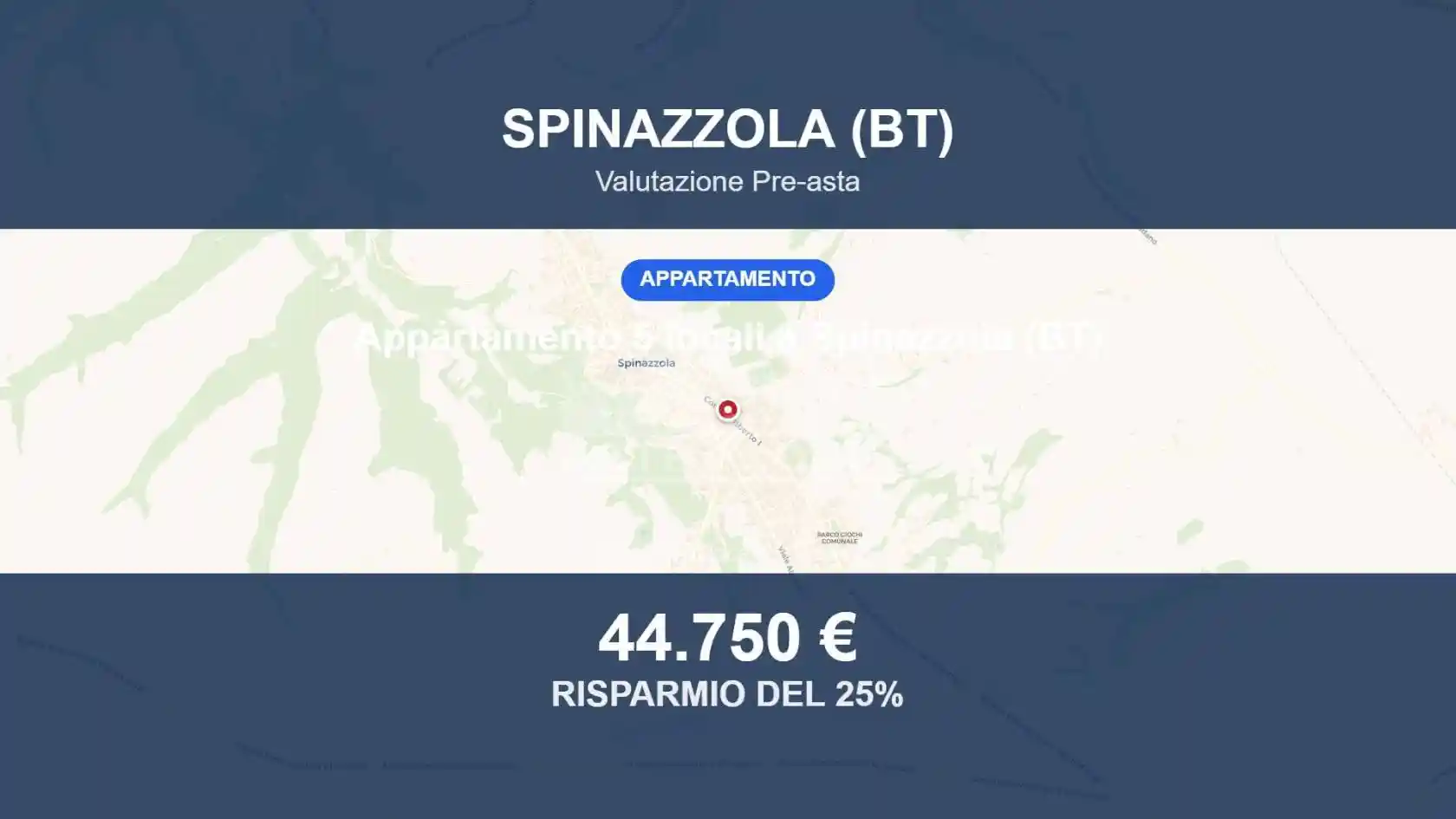 Appartamento in vendita a Spinazzola