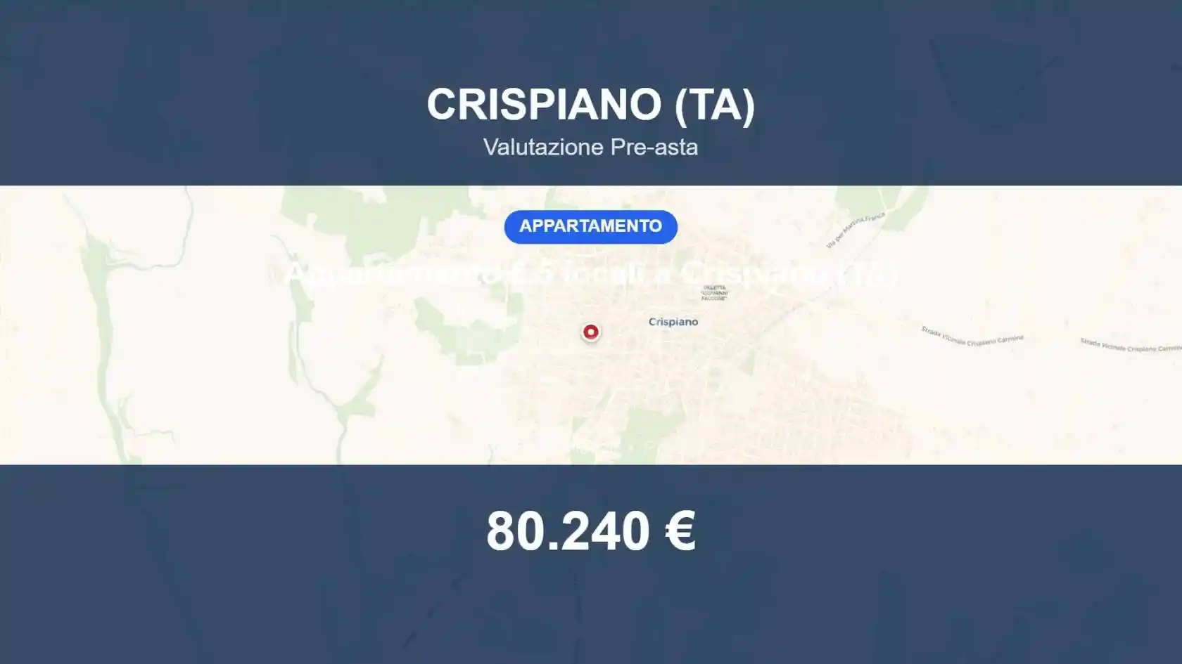 Appartamento in vendita a Crispiano