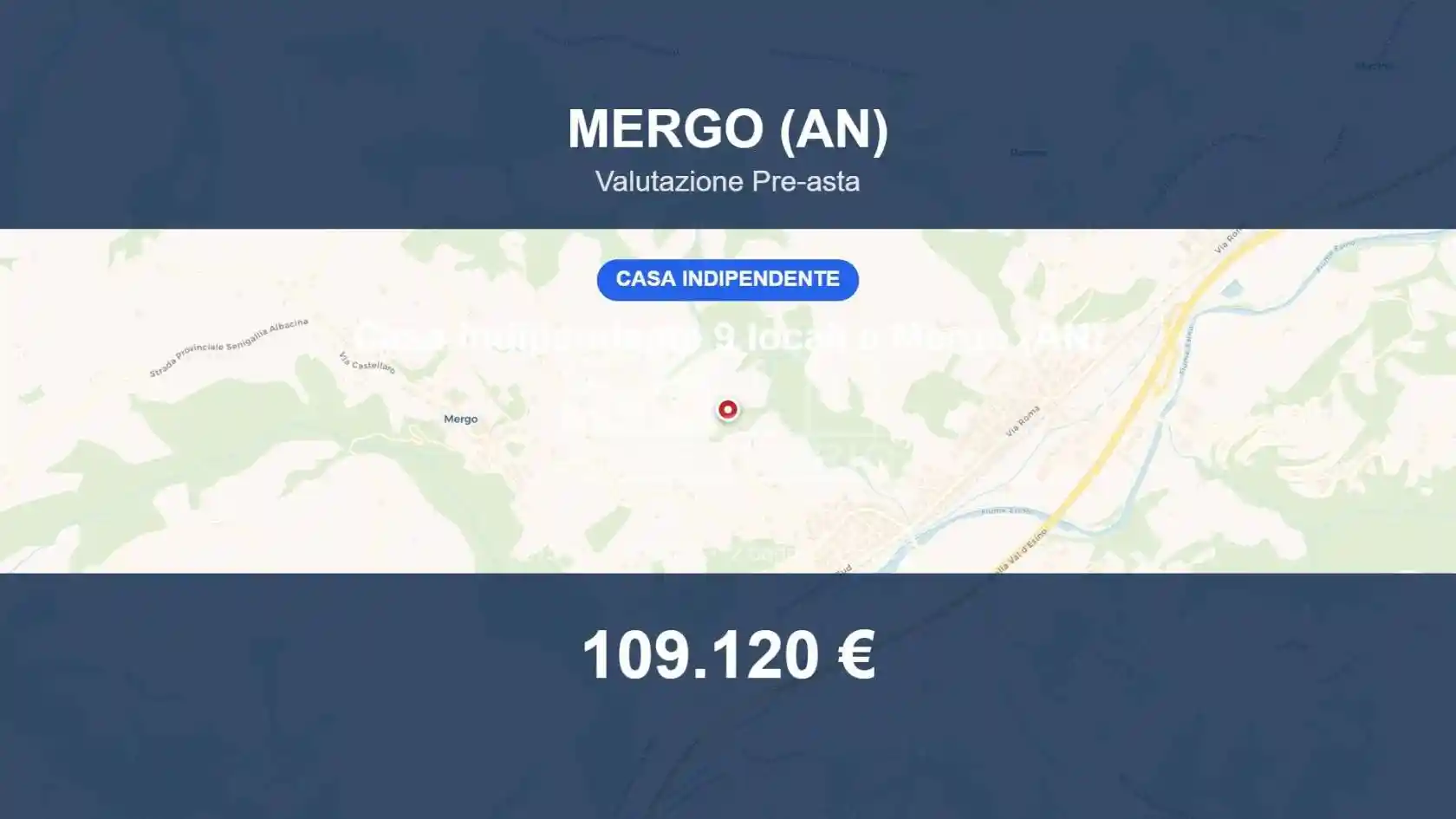 Villa in vendita a Mergo