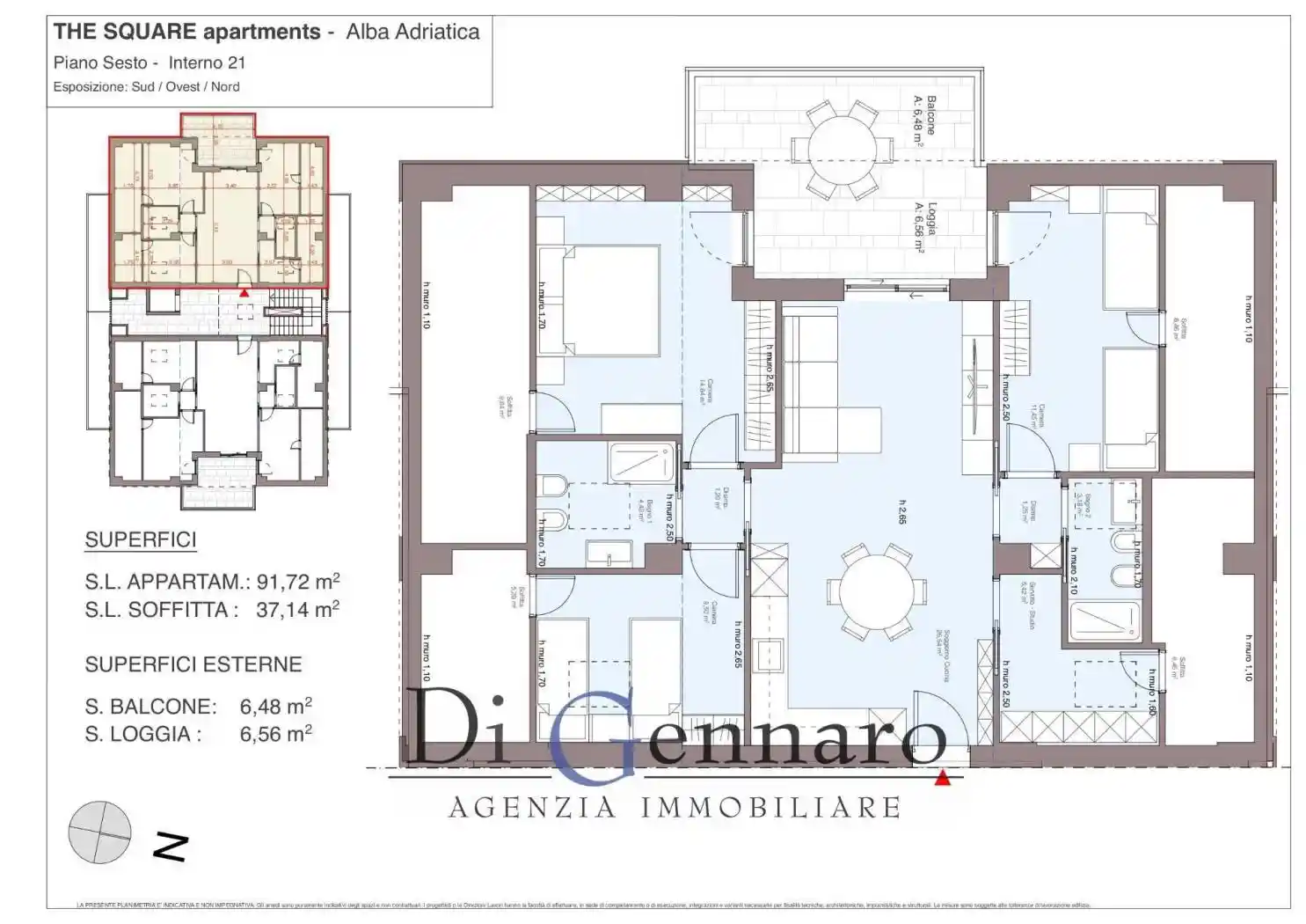 Appartamento in vendita a Alba Adriatica