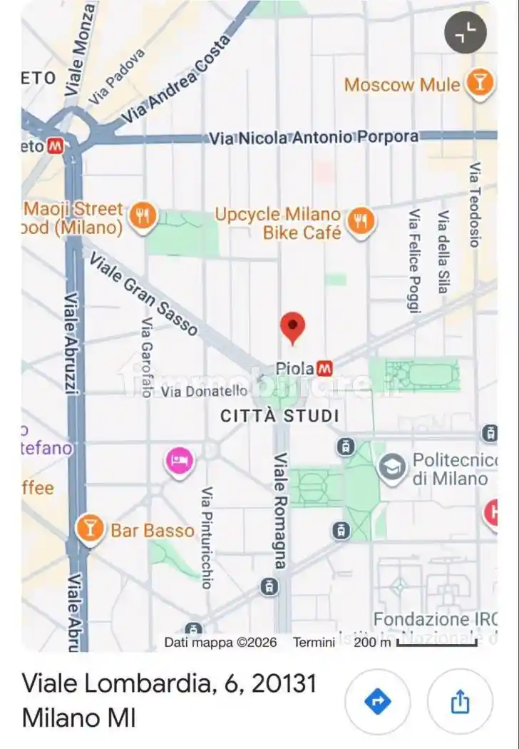 Appartamento in affitto a Milano