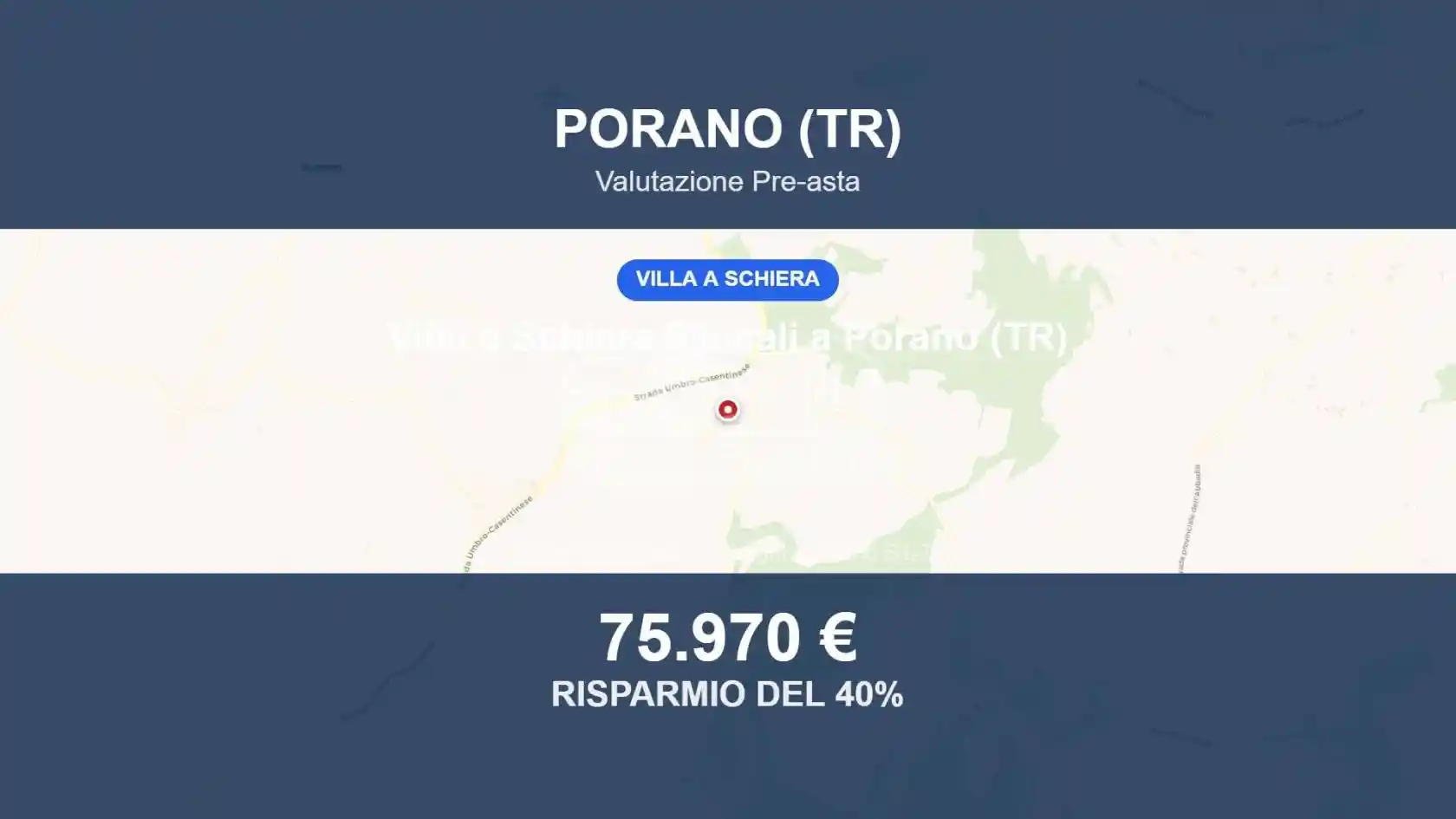 Villetta a schiera in vendita a Porano