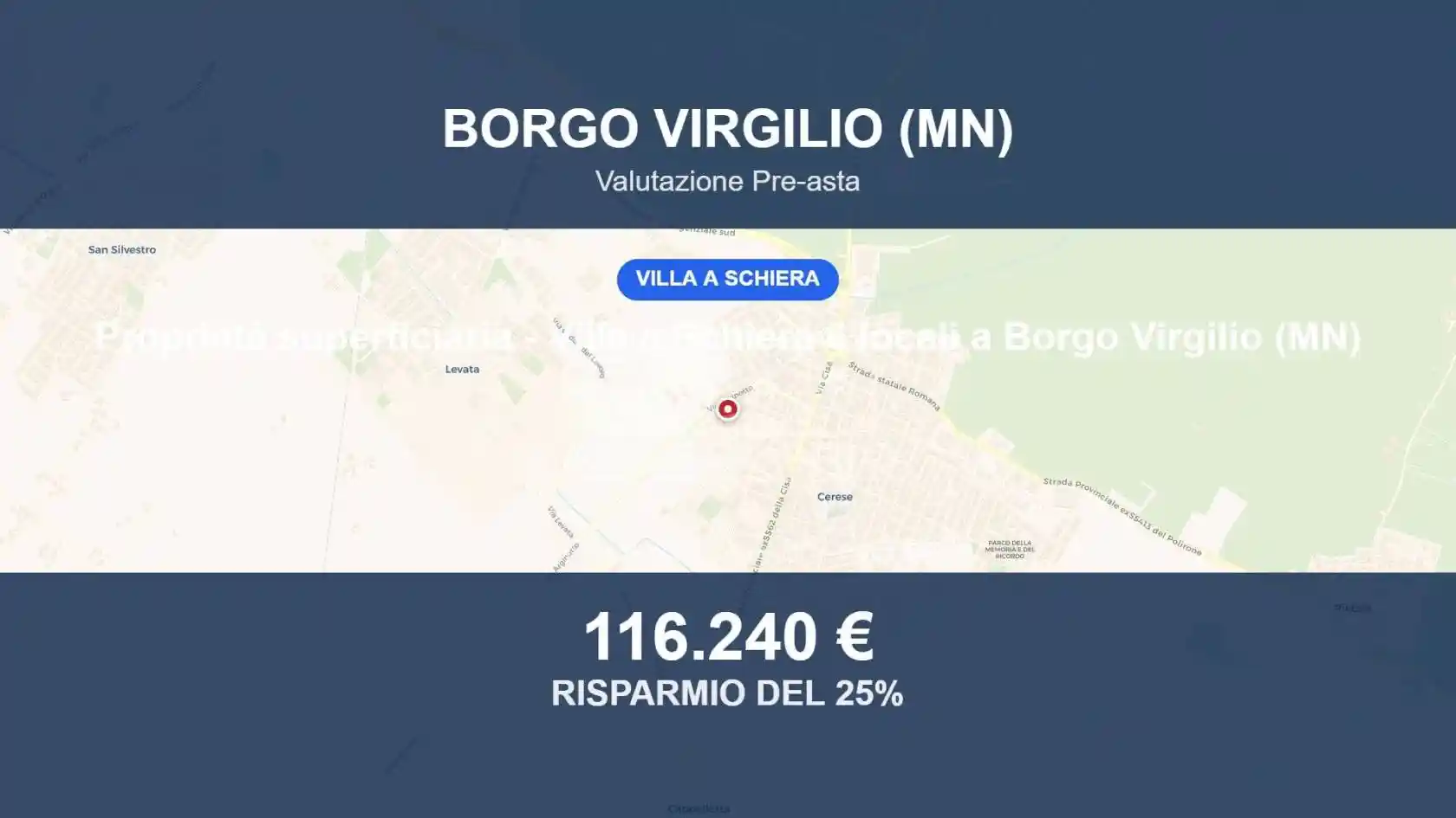 Villetta a schiera in vendita a Borgo Virgilio