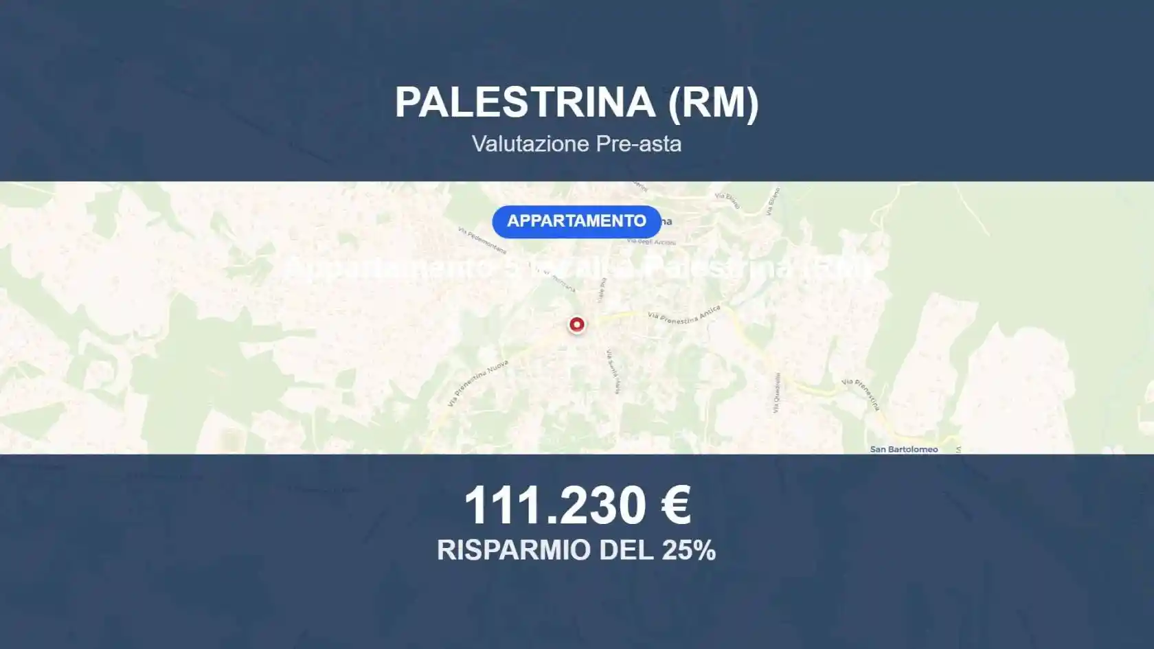 Appartamento in vendita a Palestrina