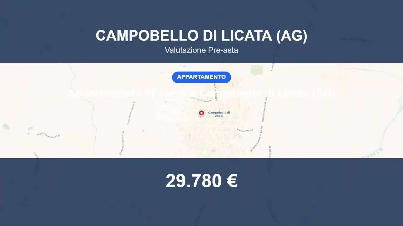 Appartamento in vendita a Campobello di Licata