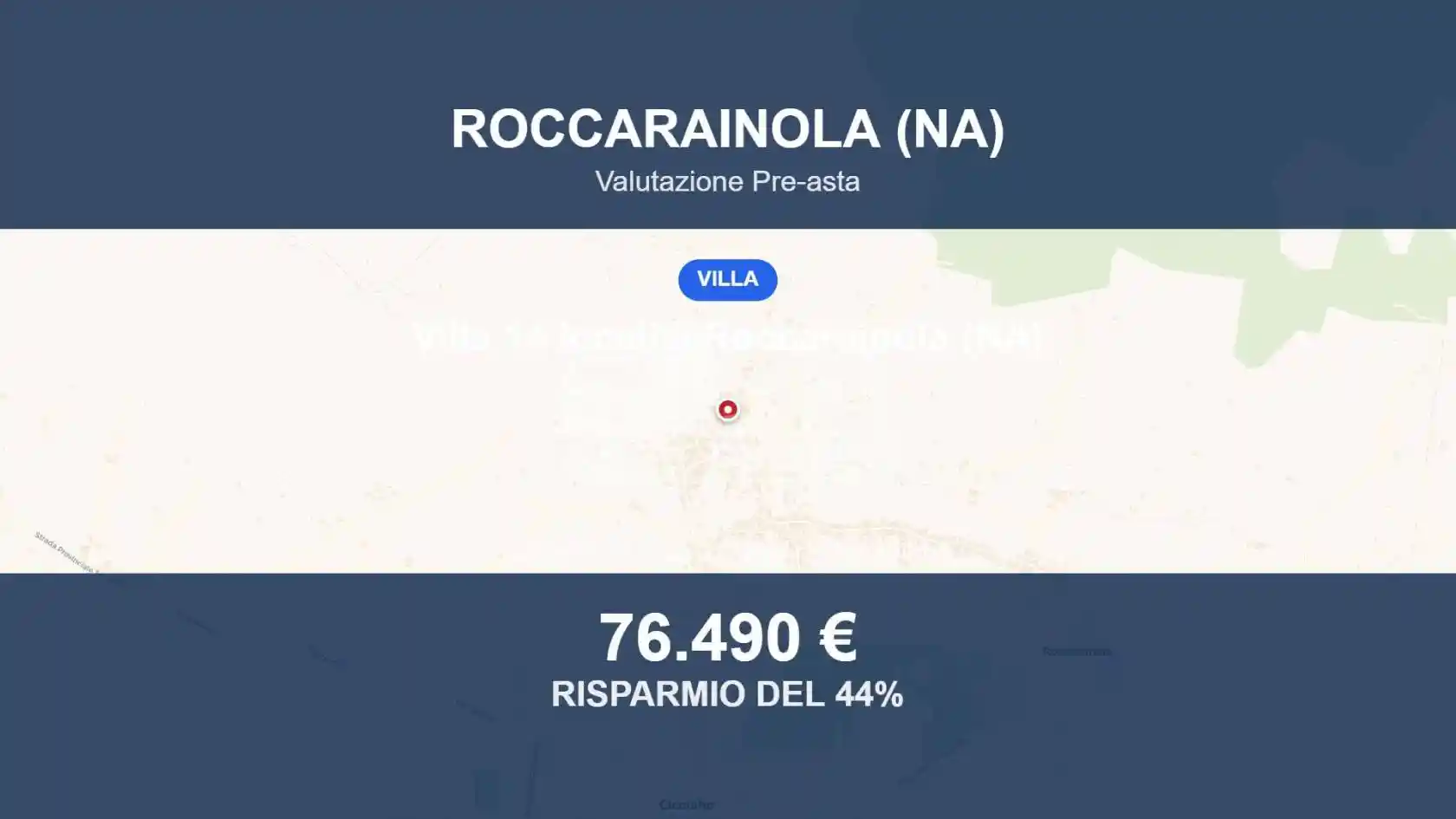 Villa in vendita a Roccarainola