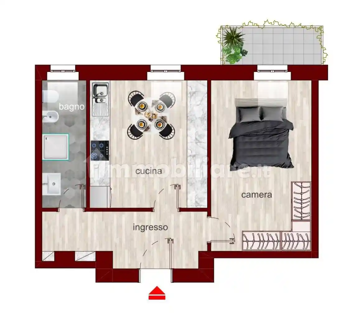 Appartamento in affitto a Milano