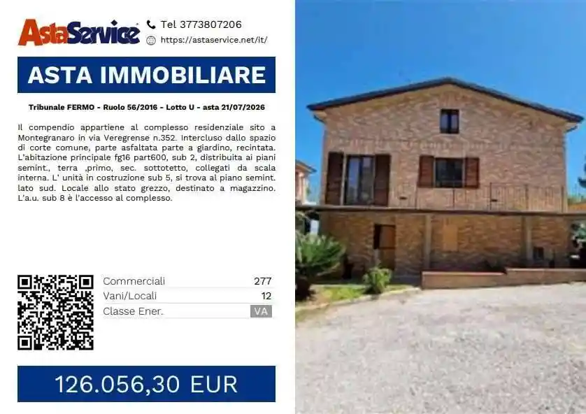 Palazzo - Stabile in vendita a Montegranaro
