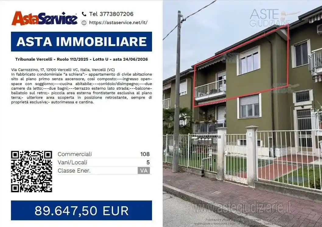Villa in vendita a Vercelli