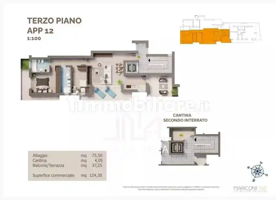 Appartamento in vendita a Bolzano