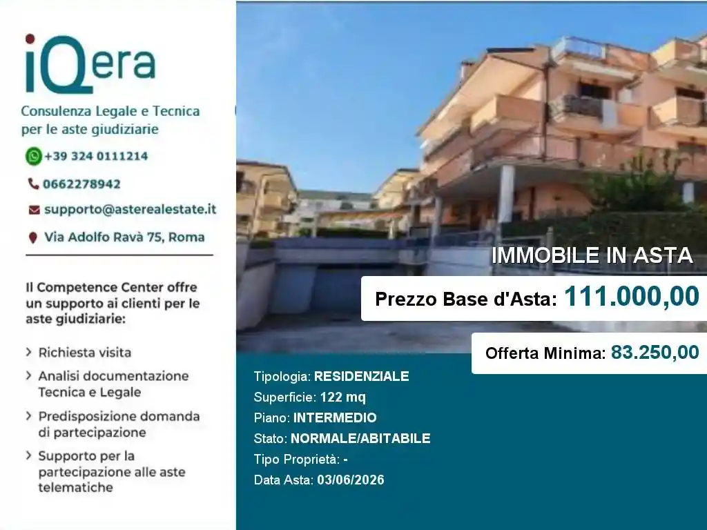 Appartamento in vendita a Vitulazio