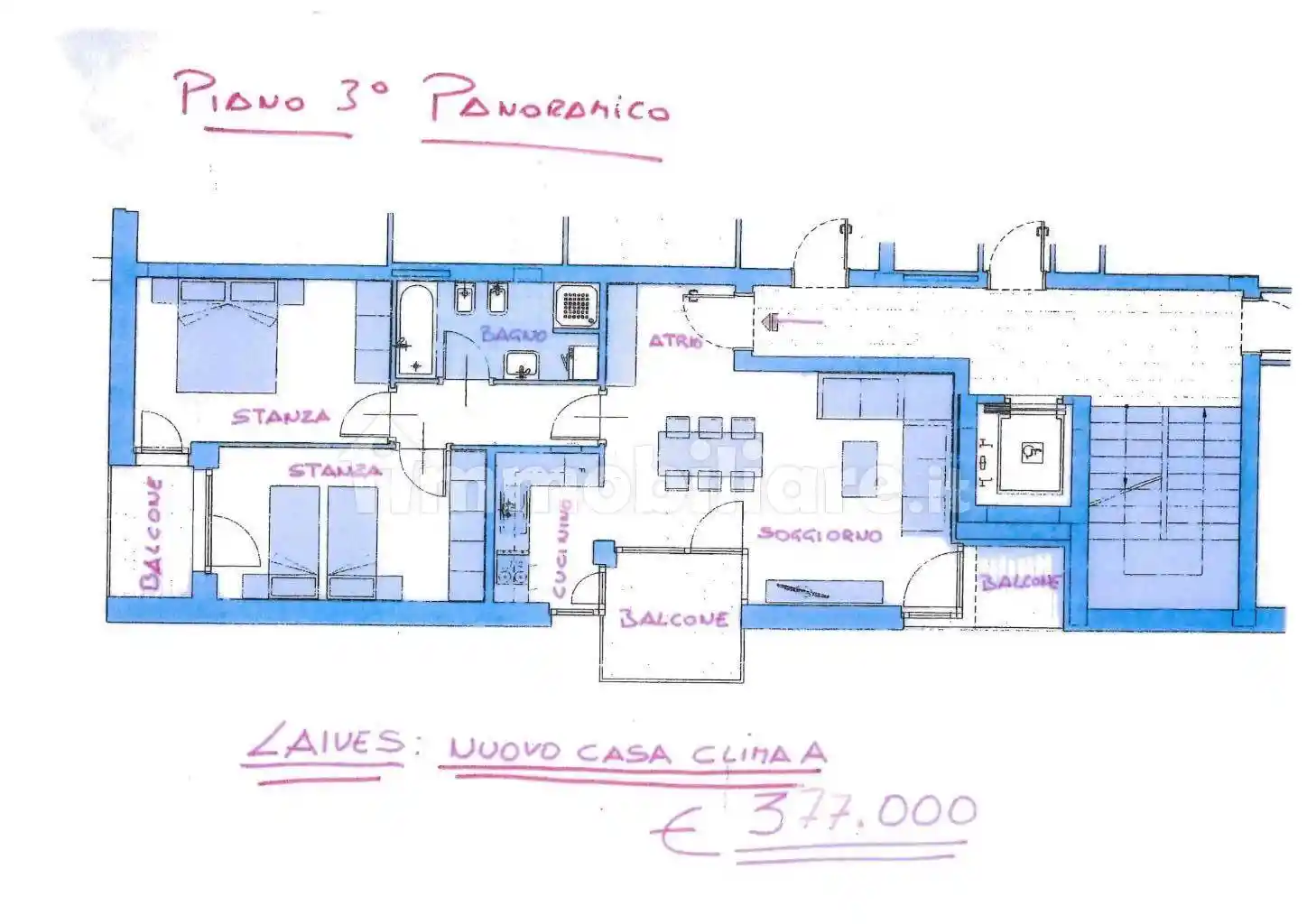 Appartamento in vendita a Laives