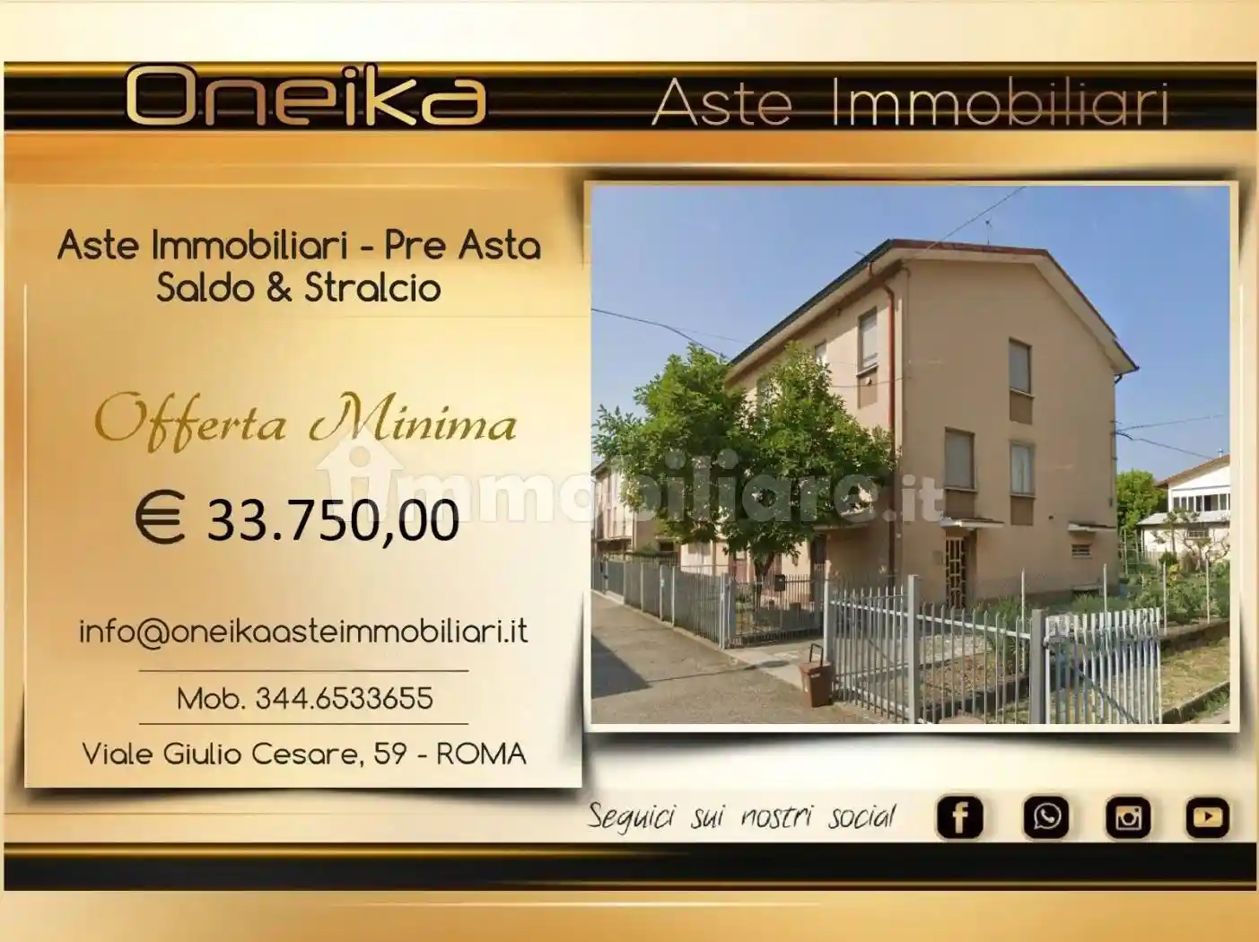 Appartamento in vendita a Busseto