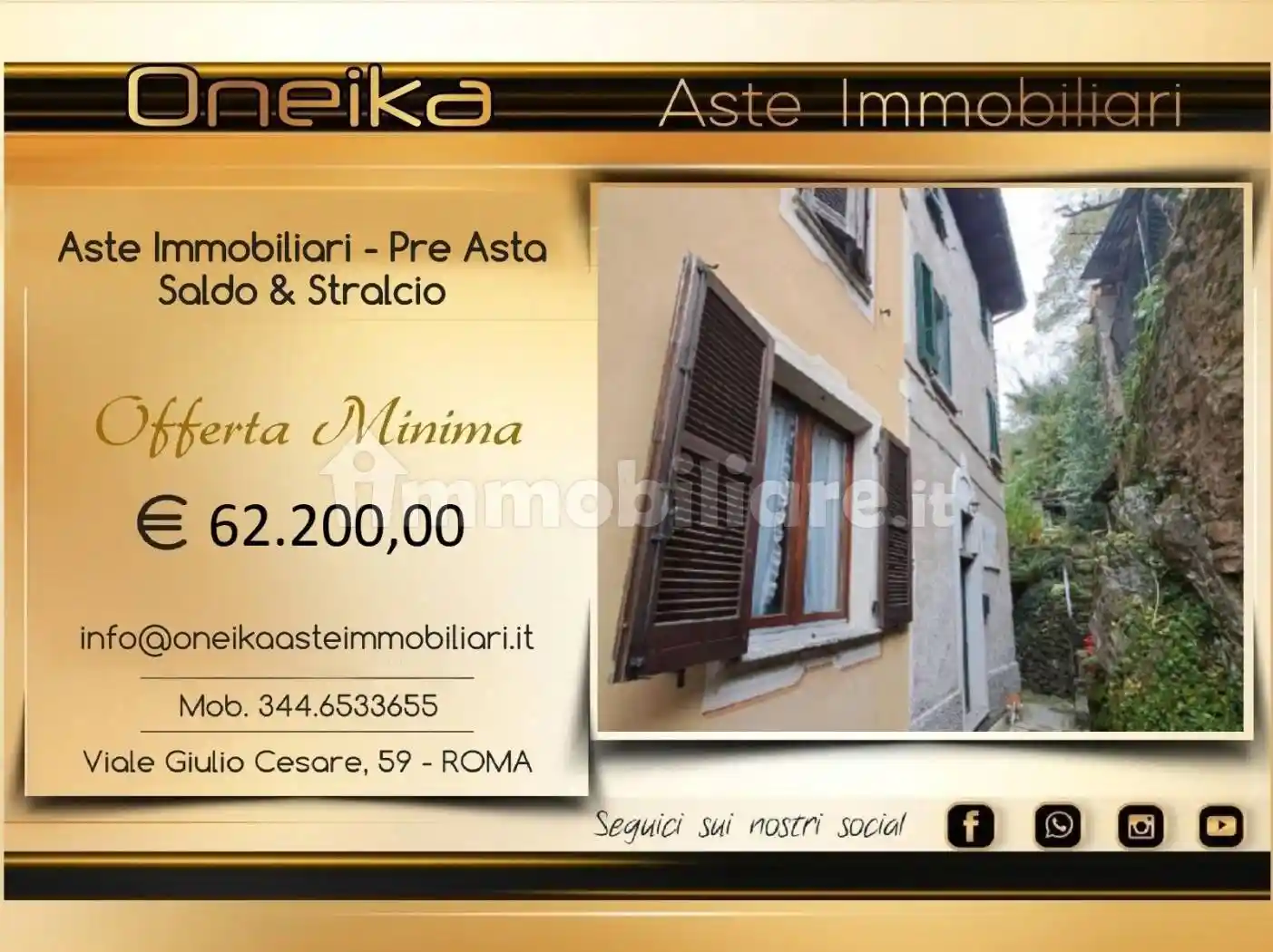 Appartamento in vendita a Valsolda