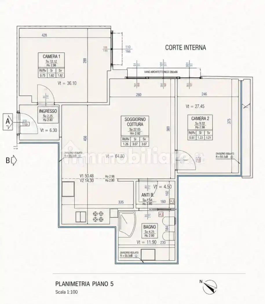 Appartamento in vendita a Bologna