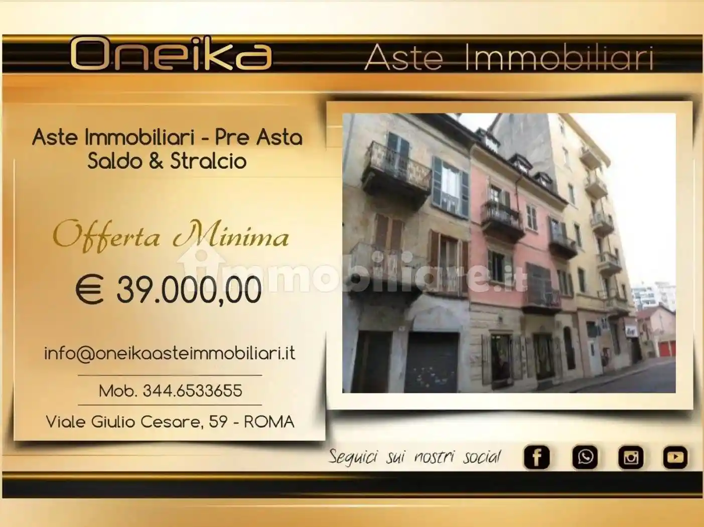 Appartamento in vendita a Torino