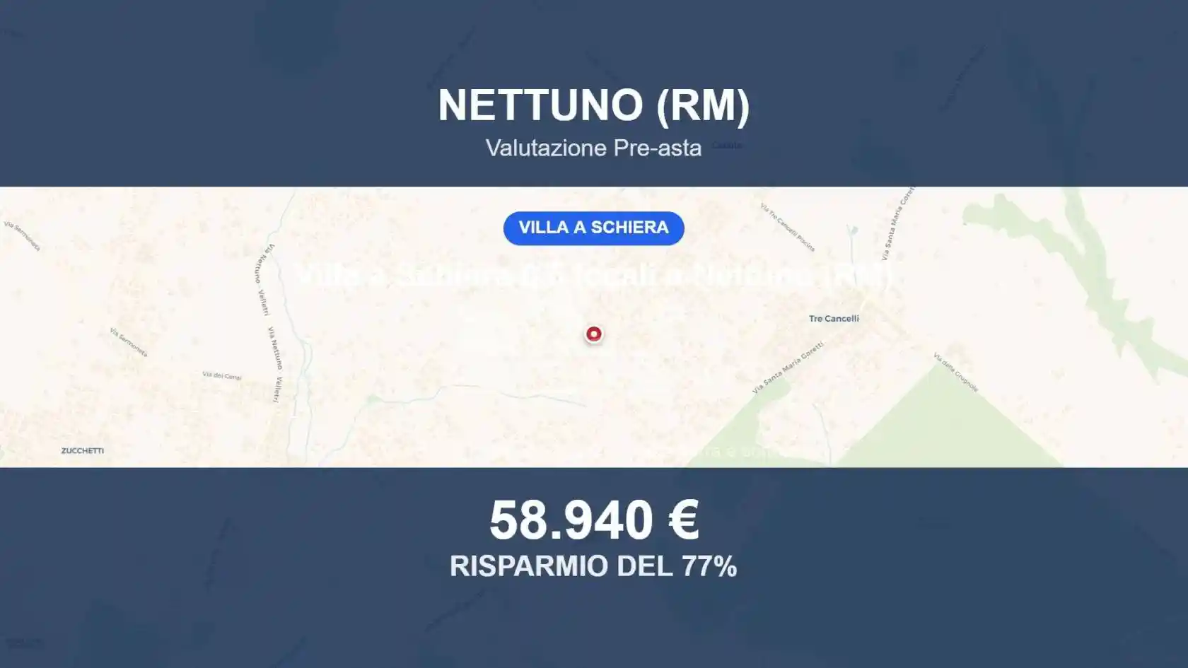 Villetta a schiera in vendita a Nettuno