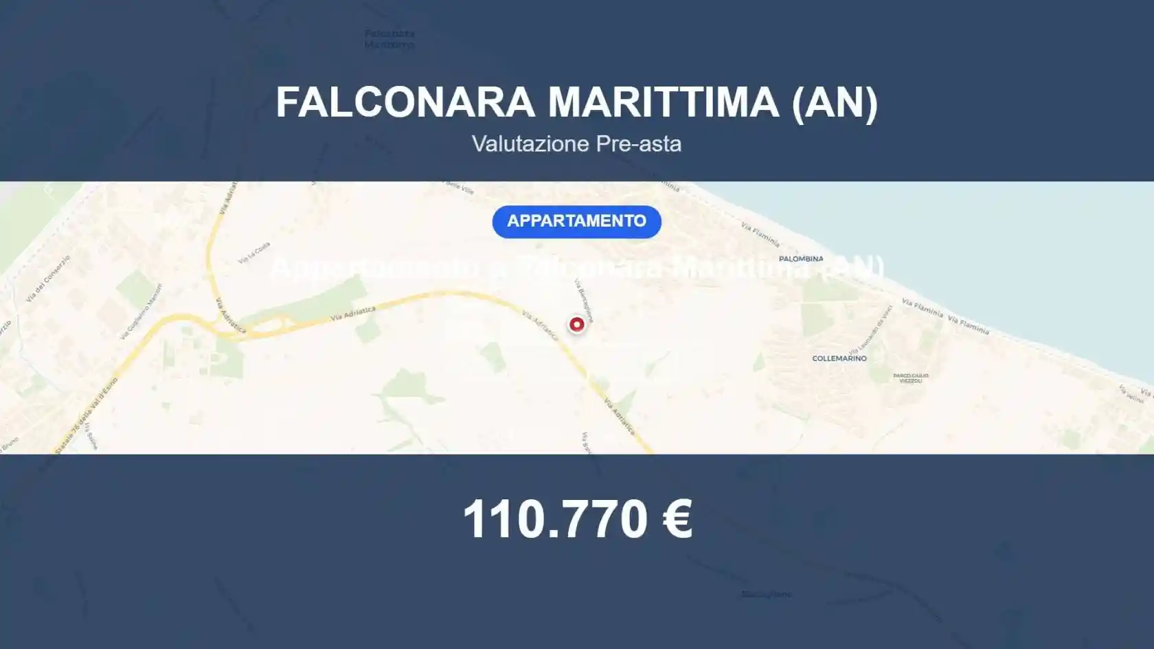 Appartamento in vendita a Falconara Marittima