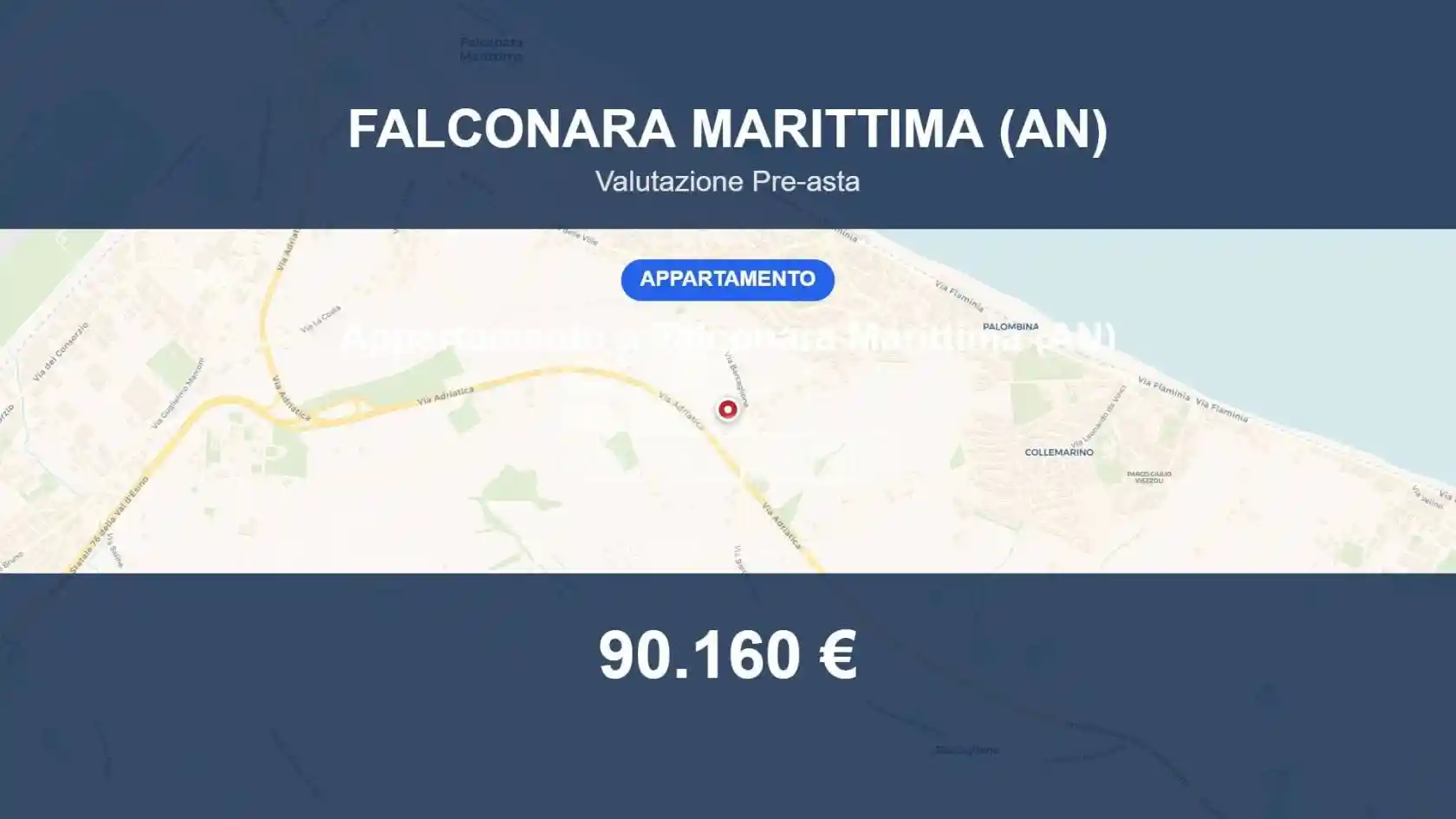 Appartamento in vendita a Falconara Marittima