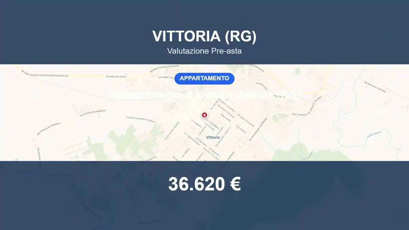 Appartamento in vendita a Vittoria