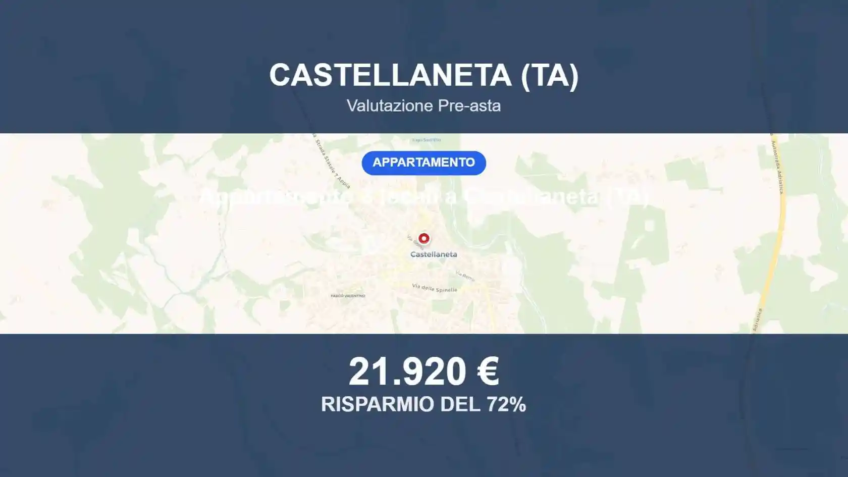 Appartamento in vendita a Castellaneta