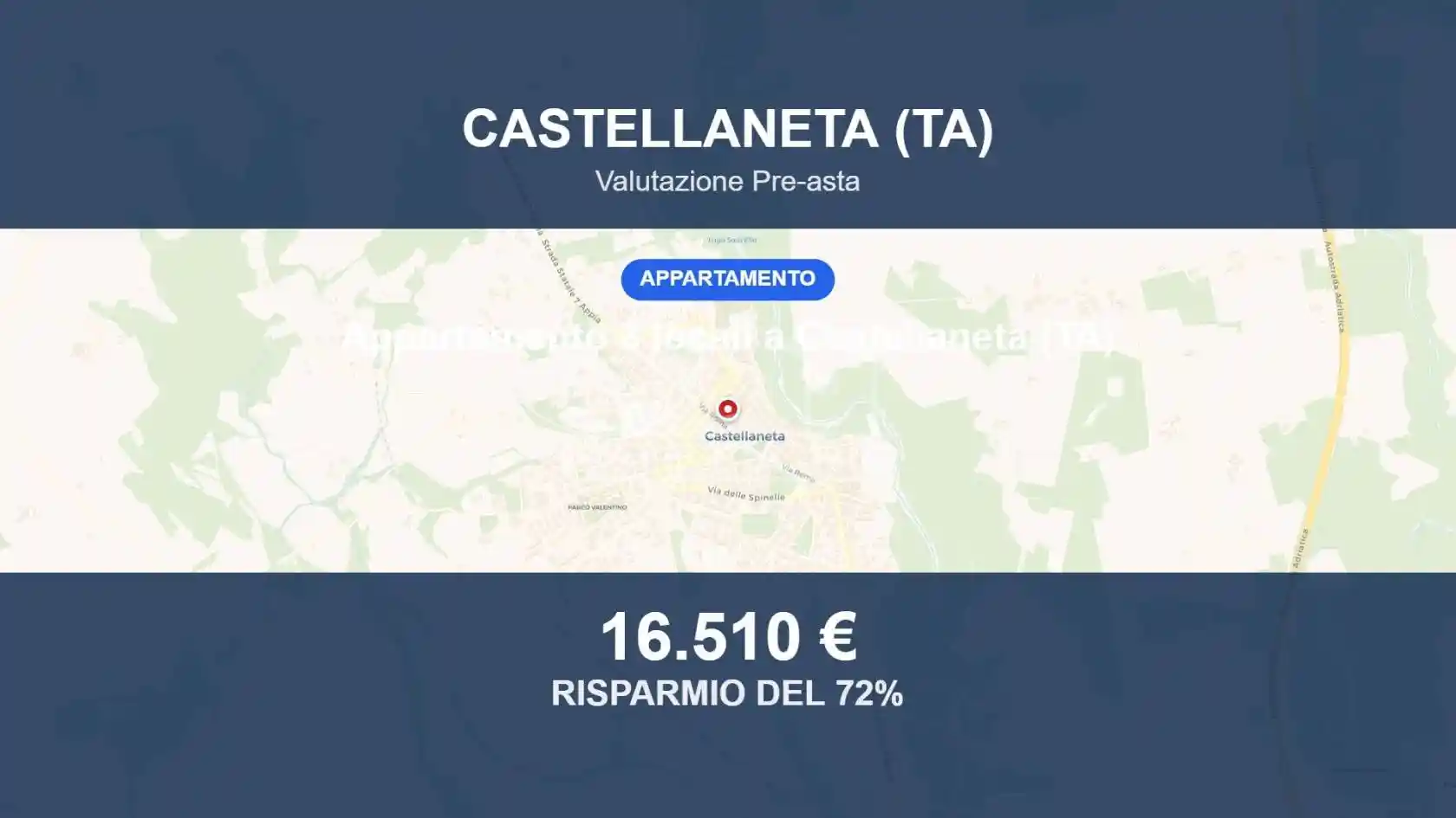 Appartamento in vendita a Castellaneta