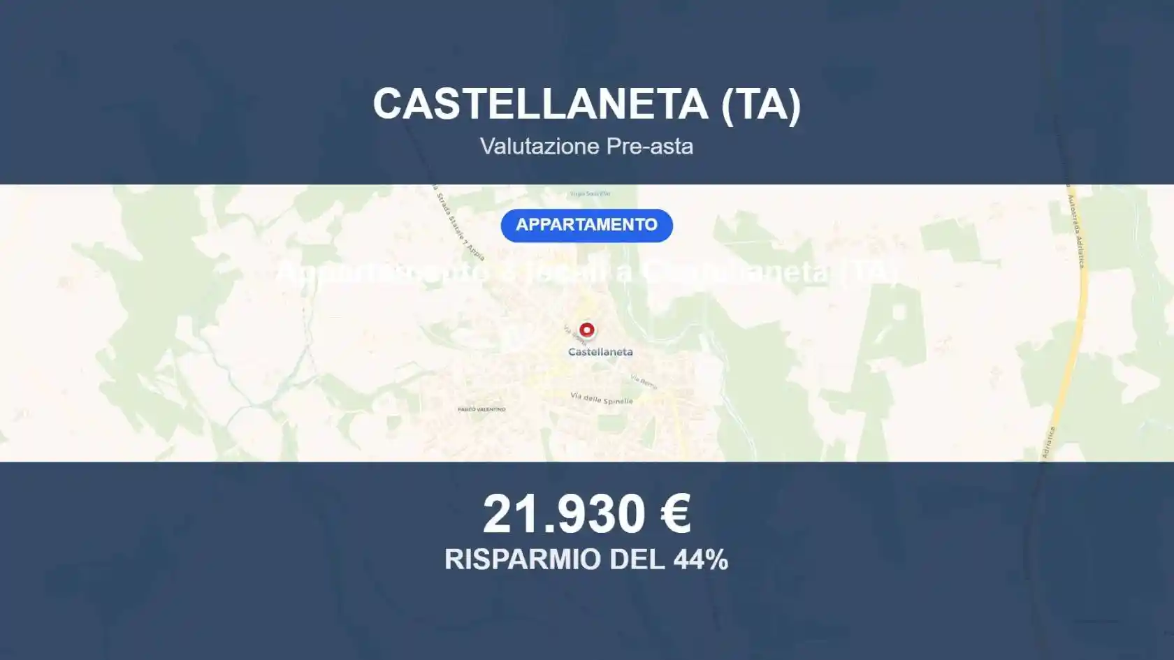 Appartamento in vendita a Castellaneta
