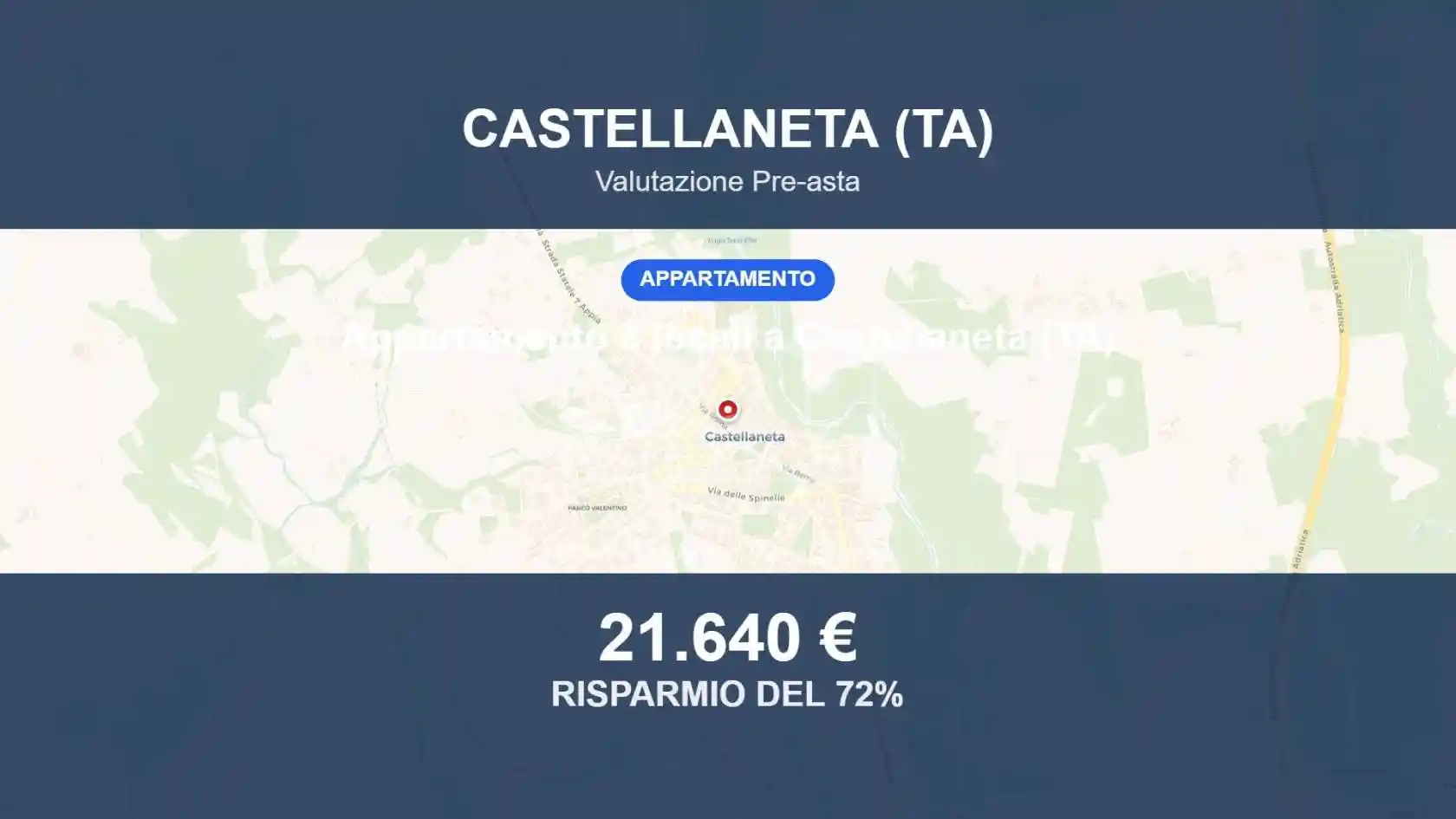 Appartamento in vendita a Castellaneta
