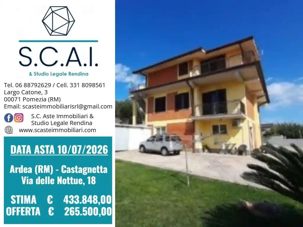 Villa in vendita a Ardea