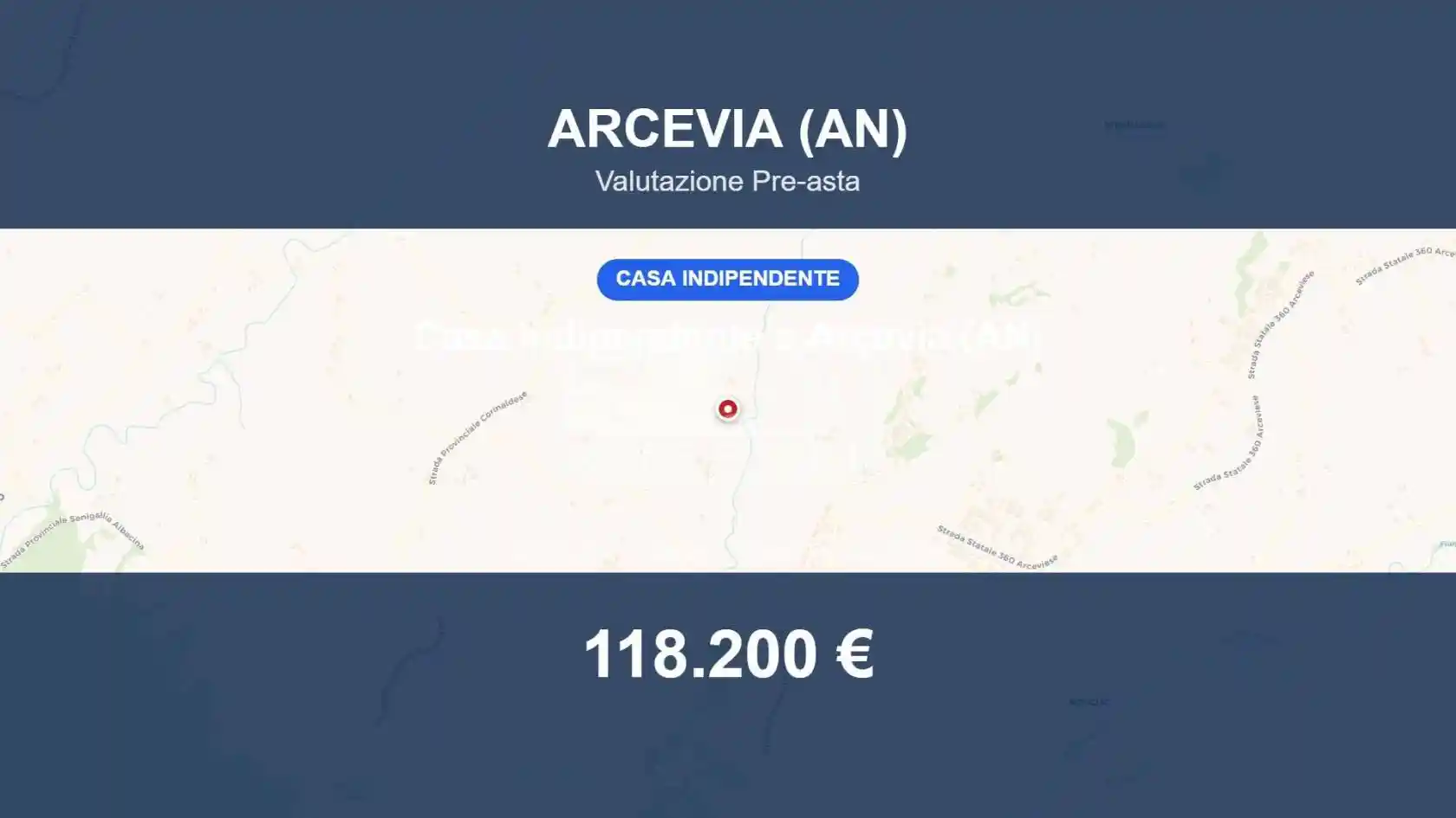 Villa in vendita a Arcevia