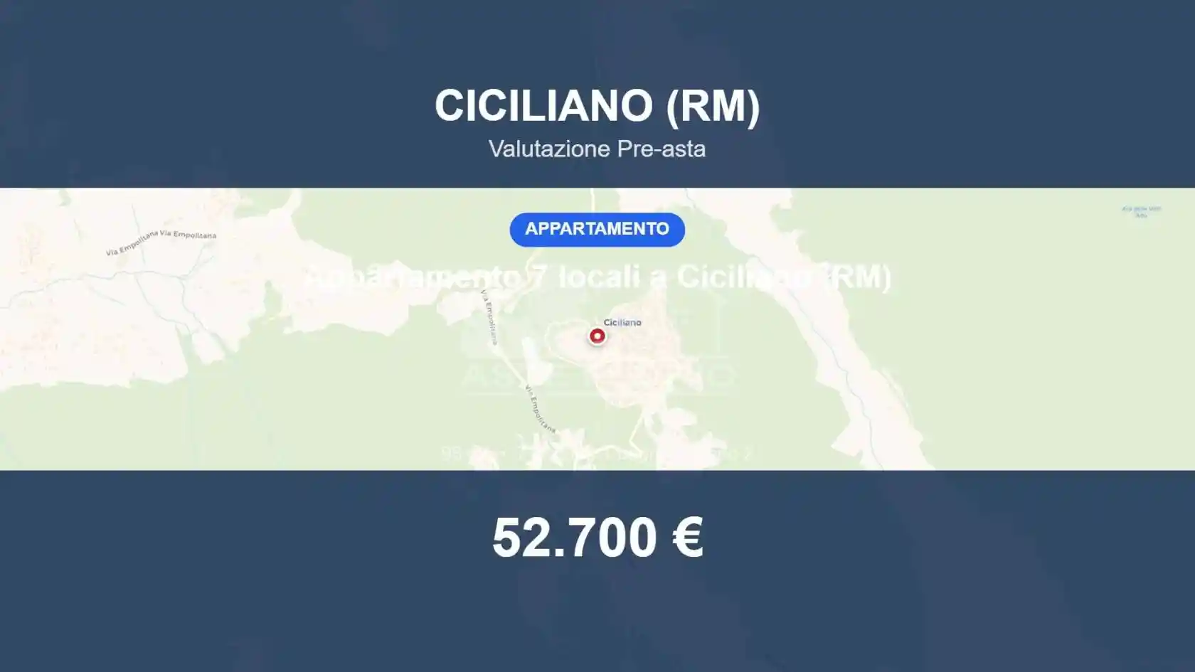 Appartamento in vendita a Ciciliano