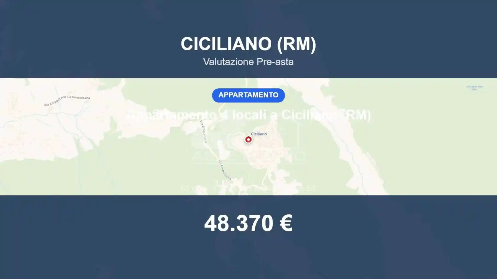 Appartamento in vendita a Ciciliano