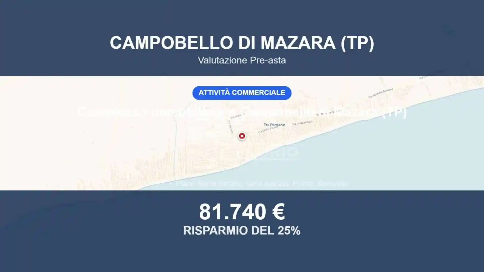 Appartamento in vendita a Campobello di Mazara