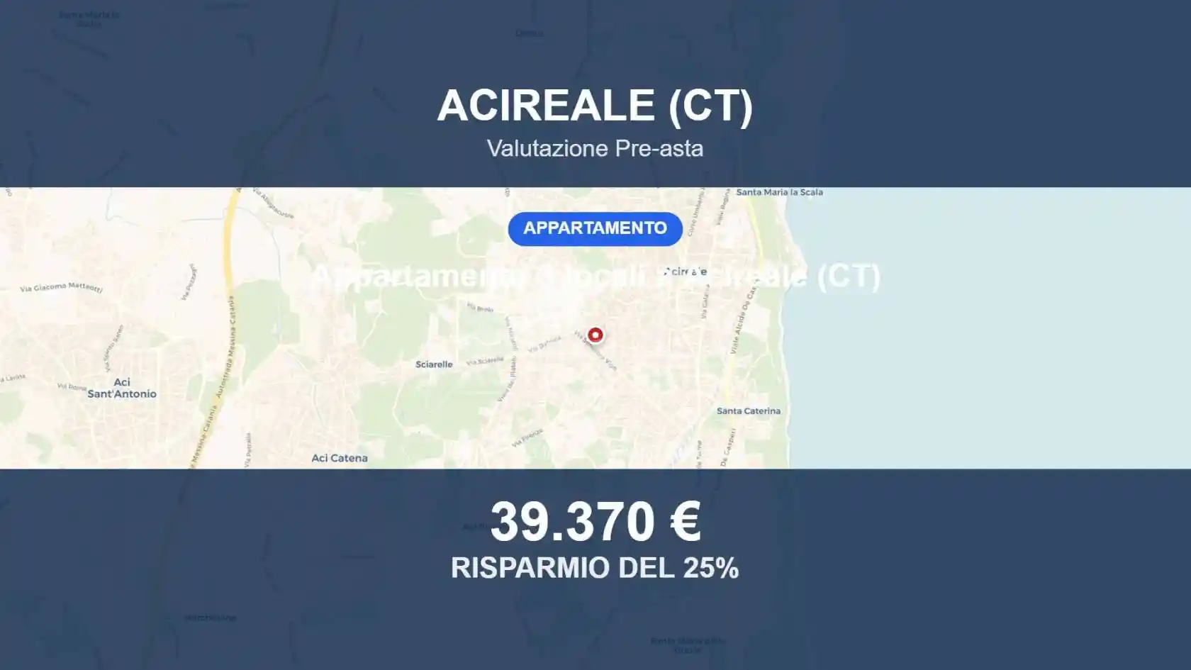 Appartamento in vendita a Acireale