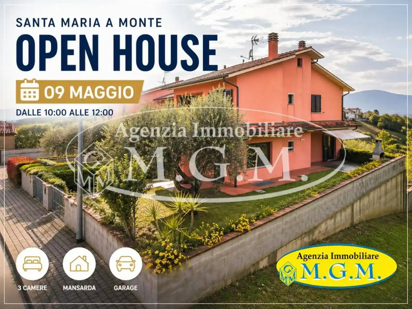 Villetta a schiera in vendita a Santa Maria a Monte