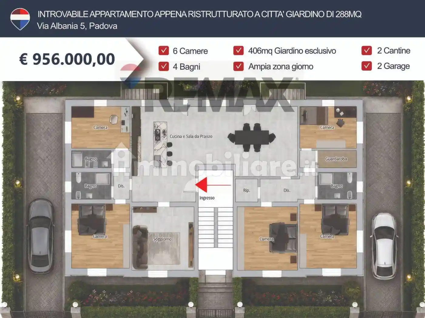 Appartamento in vendita a Padova