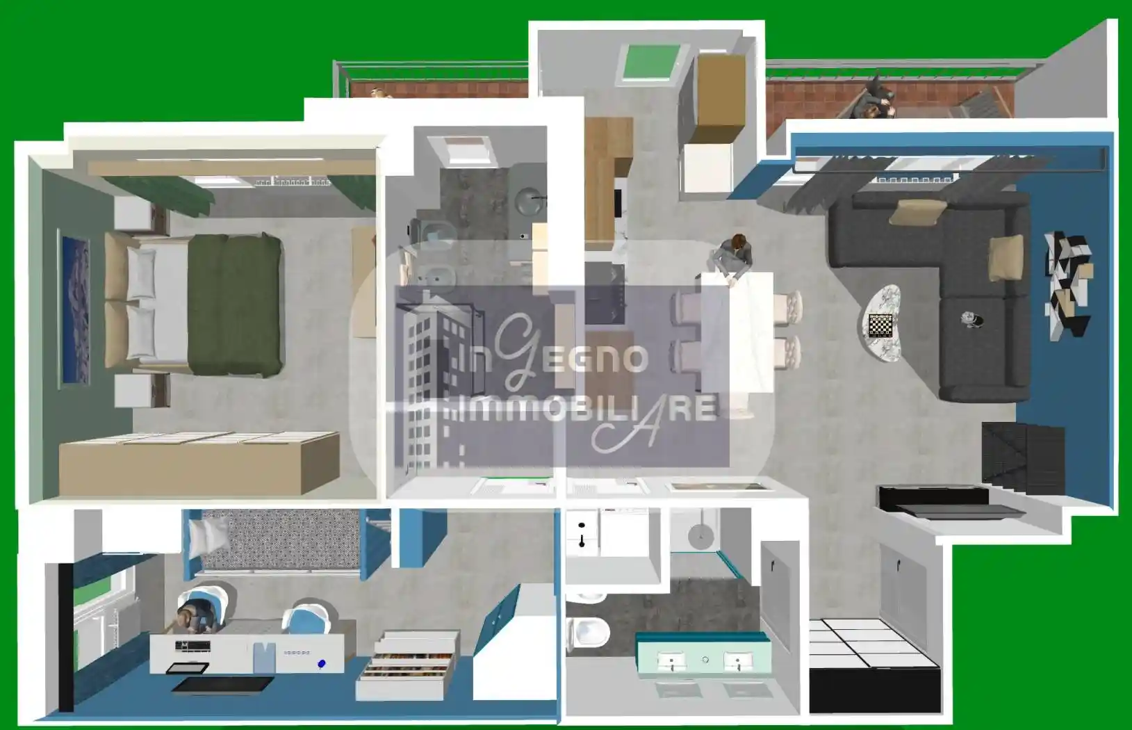 Appartamento in vendita a Torino