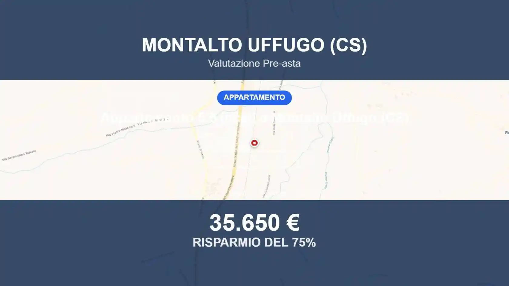 Appartamento in vendita a Montalto Uffugo