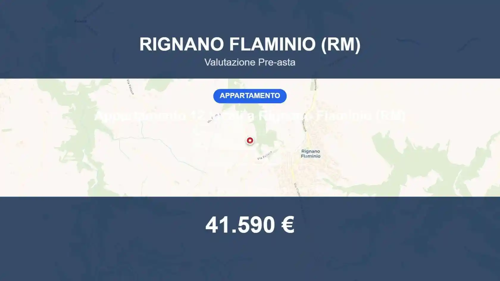 Appartamento in vendita a Rignano Flaminio