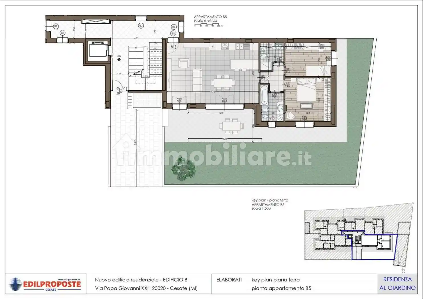 Appartamento in vendita a Cesate