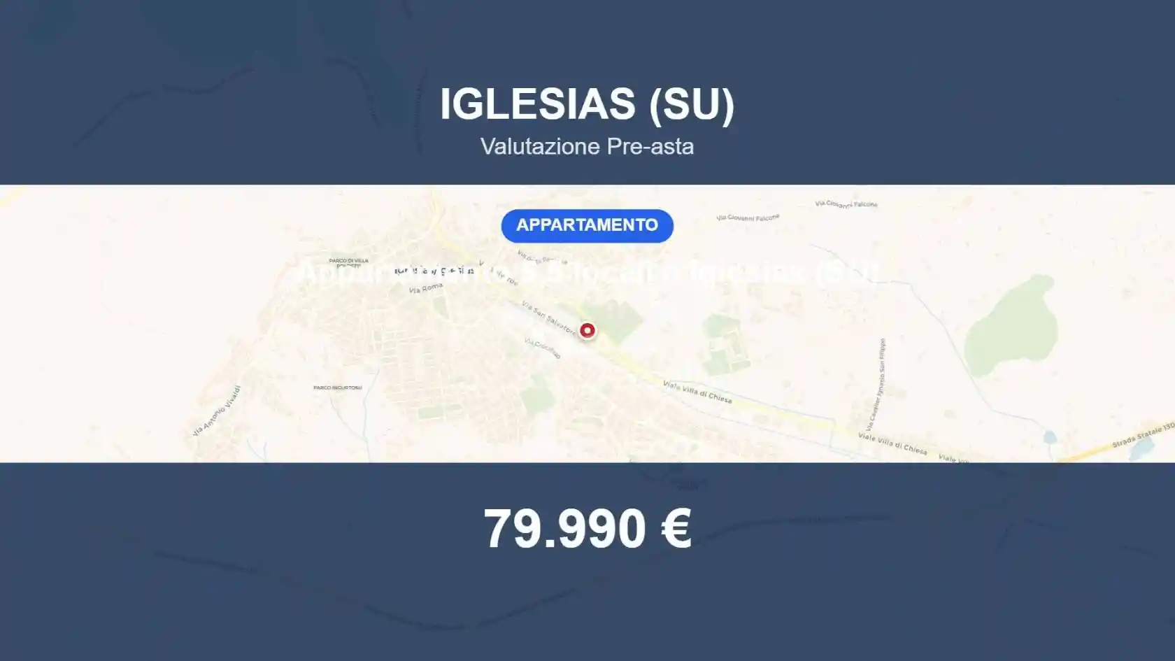 Appartamento in vendita a Iglesias