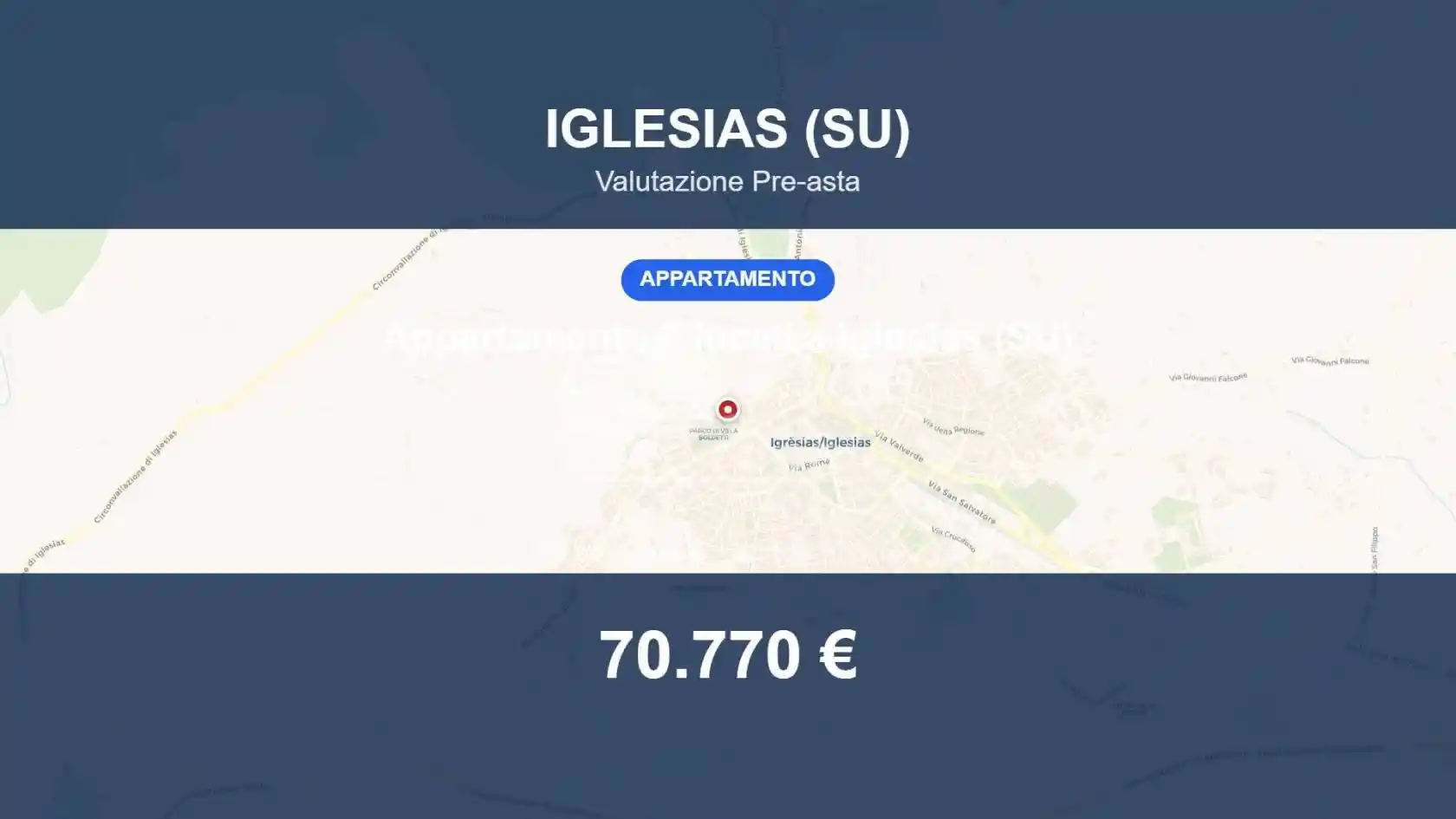 Appartamento in vendita a Iglesias
